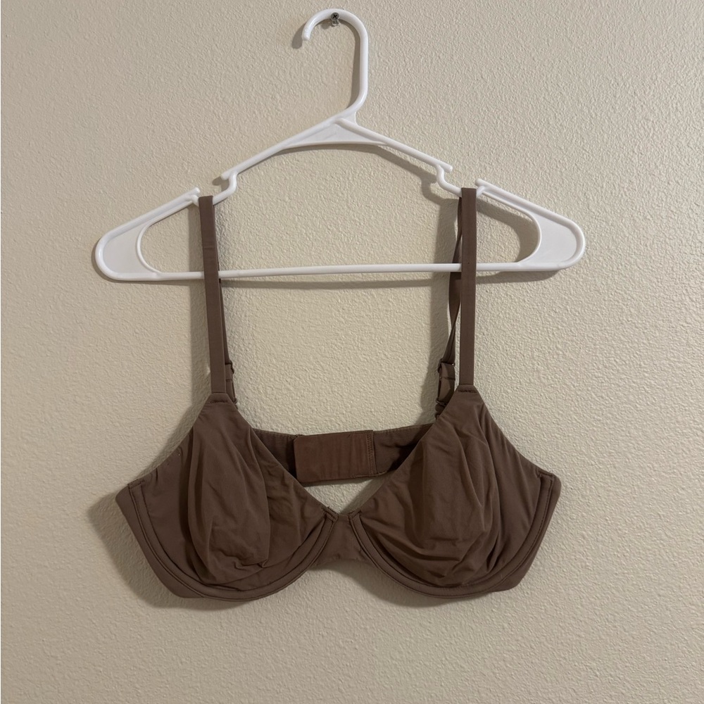 SKIMS Brown Underwire Bra